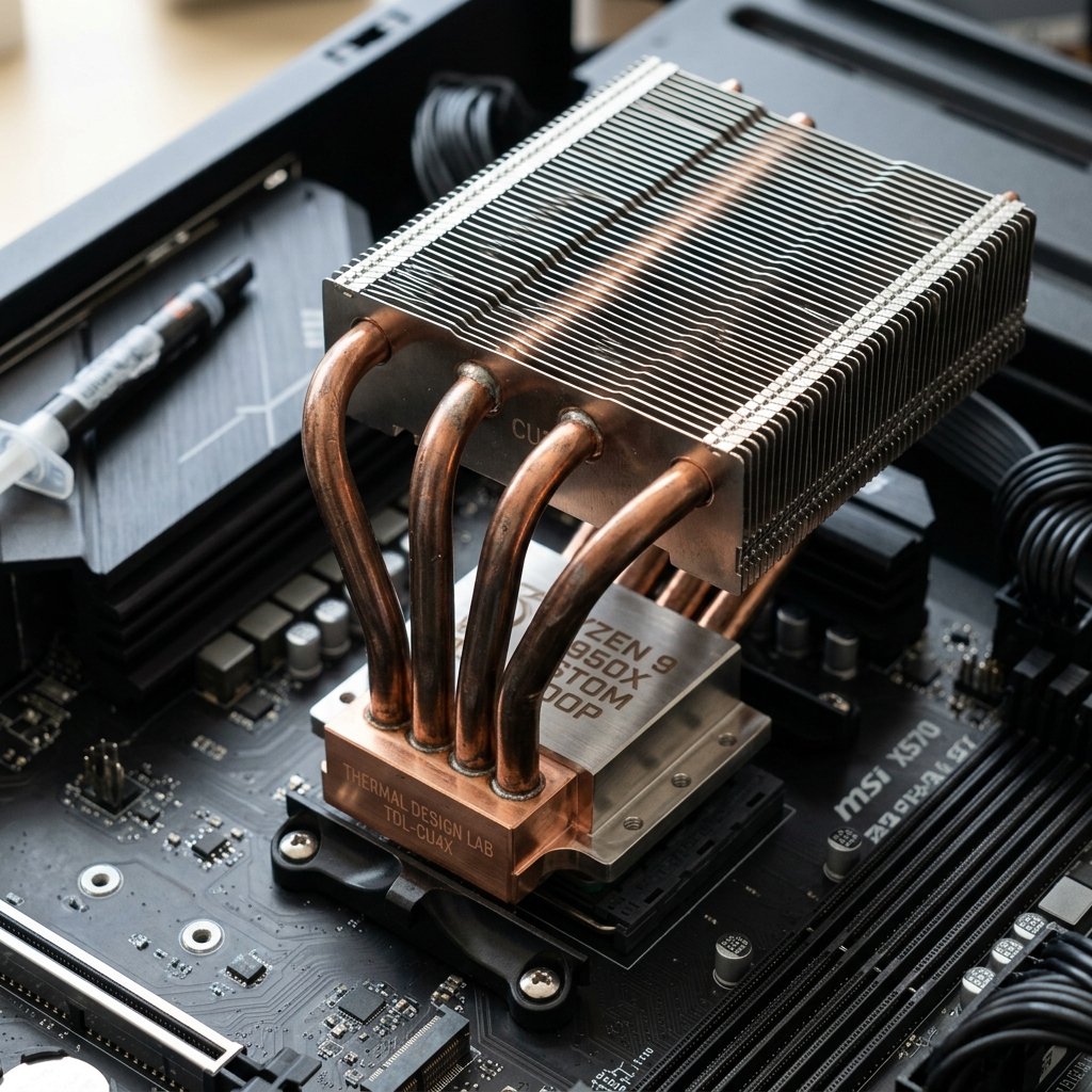 Thermal Dissipation Design in Closed Edge Casing